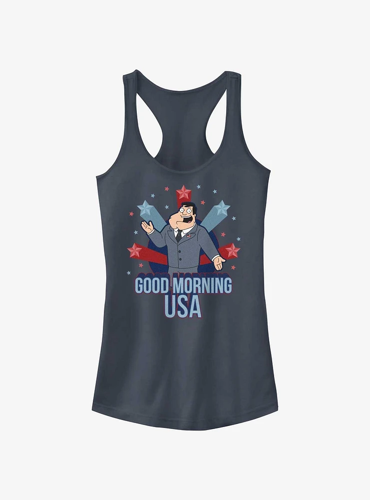 American Dad Good Morning USA Girls Tank