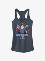 American Dad Good Morning USA Girls Tank