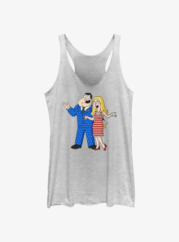 American Dad Stan & Fran Pose Girls Tank