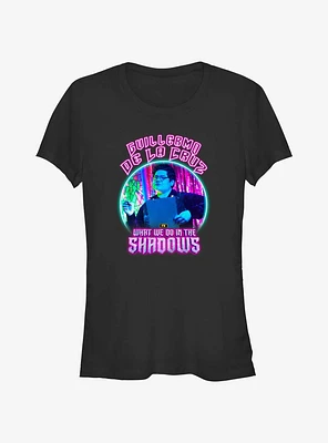 What We Do The Shadows Neon Guillermo Girls T-Shirt