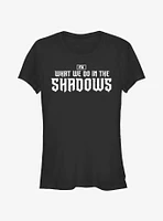 What We Do The Shadows Logo Girls T-Shirt