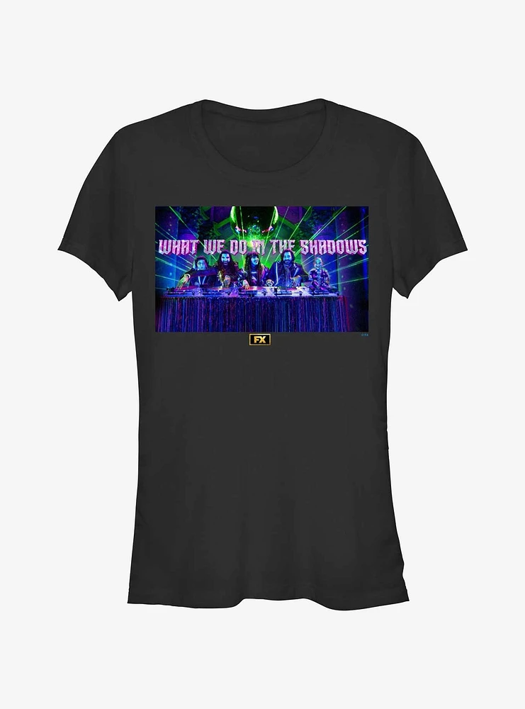 What We Do The Shadows Disco Frame Girls T-Shirt