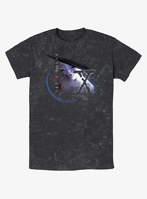 The X-Files From Outer Space Mineral Wash T-Shirt