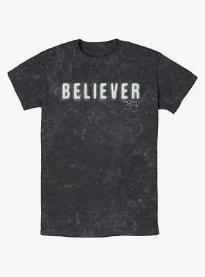 The X-Files Believer Mineral Wash T-Shirt