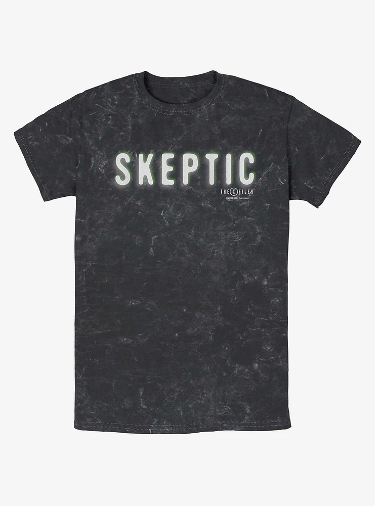 The X-Files Skeptic Mineral Wash T-Shirt