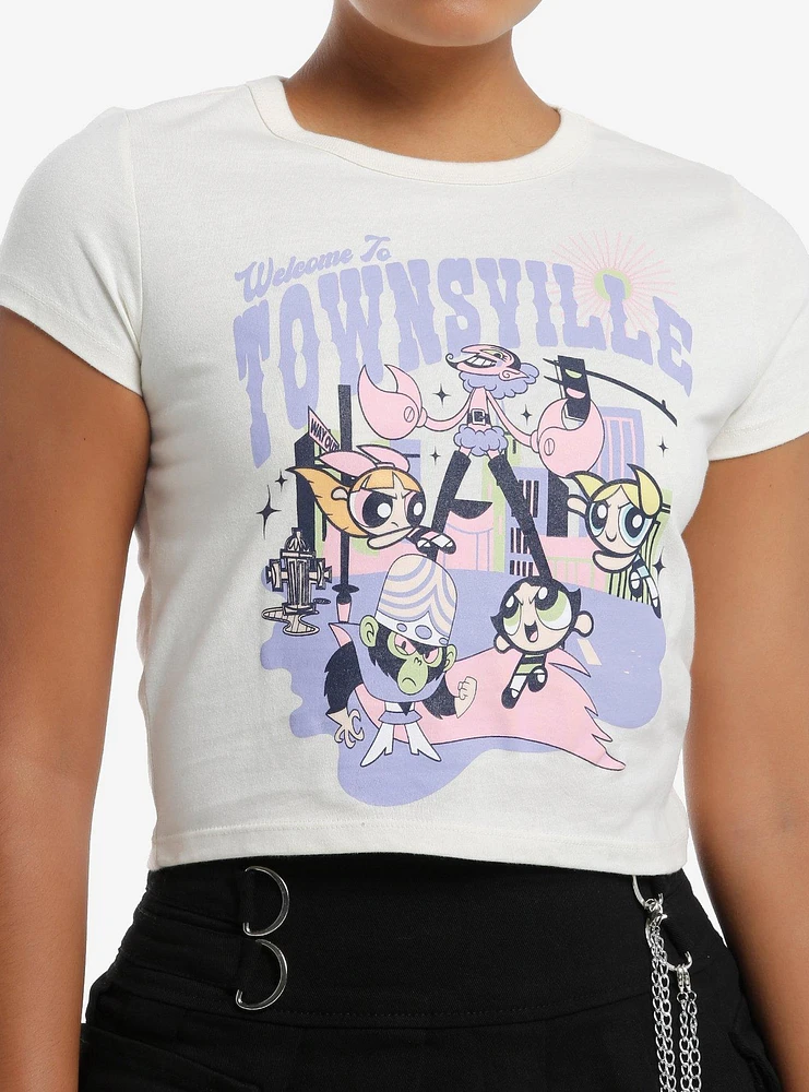 The Powerpuff Girls Townsville Fight Baby T-Shirt