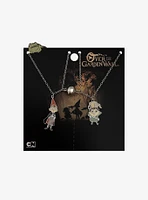 Over The Garden Wall Wirt & Greg Magnetic Best Friend Necklace Set