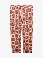 Pokémon Poké Ball Allover Print Checkered Women's Plus Sleep Pants