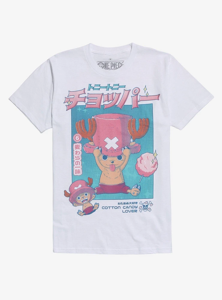 One Piece Chopper Cotton Candy T-Shirt