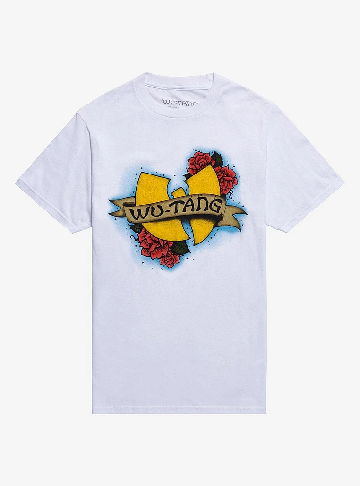 Wu-Tang Clan Roses Tattoo T-Shirt