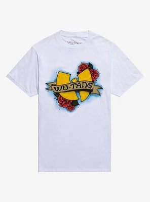 Wu-Tang Clan Roses Tattoo T-Shirt