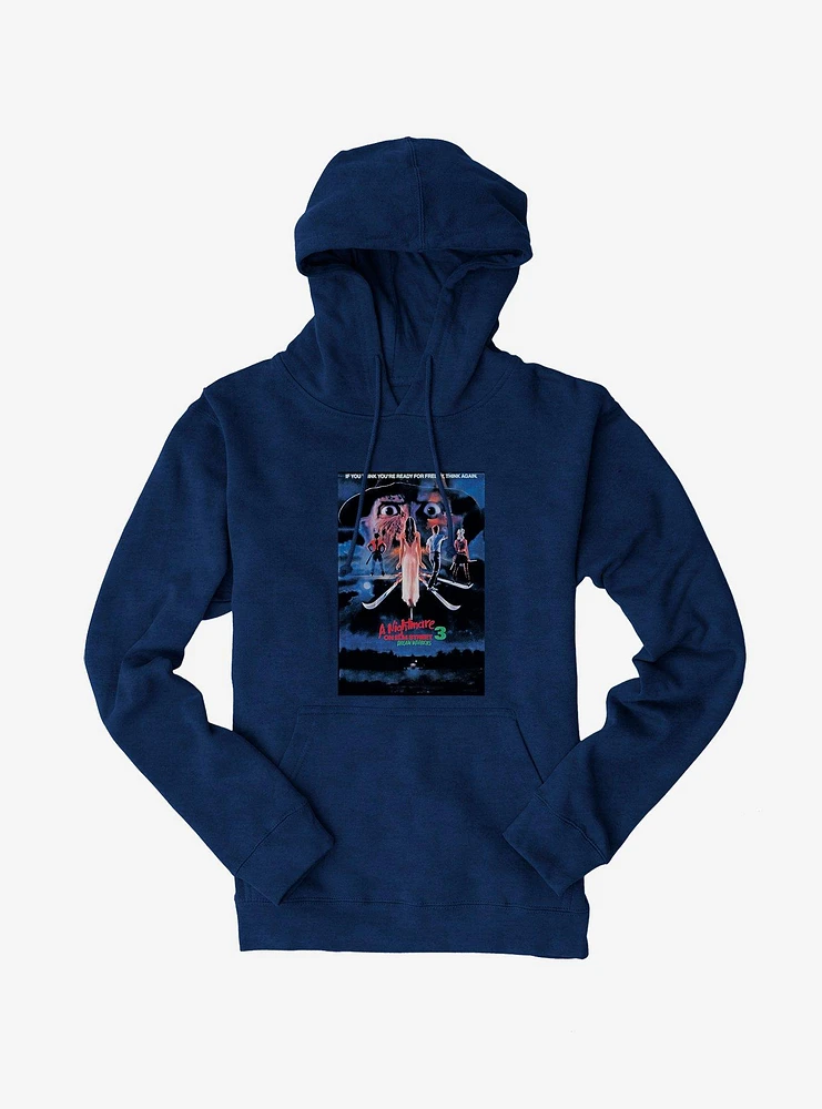 A Nightmare On Elm Street 3: Dream Warriors Poster Hoodie