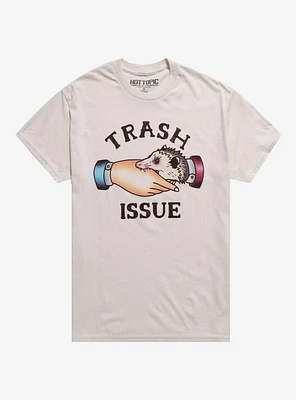 Trash Issue Biting Possum T-Shirt By Kooky Love