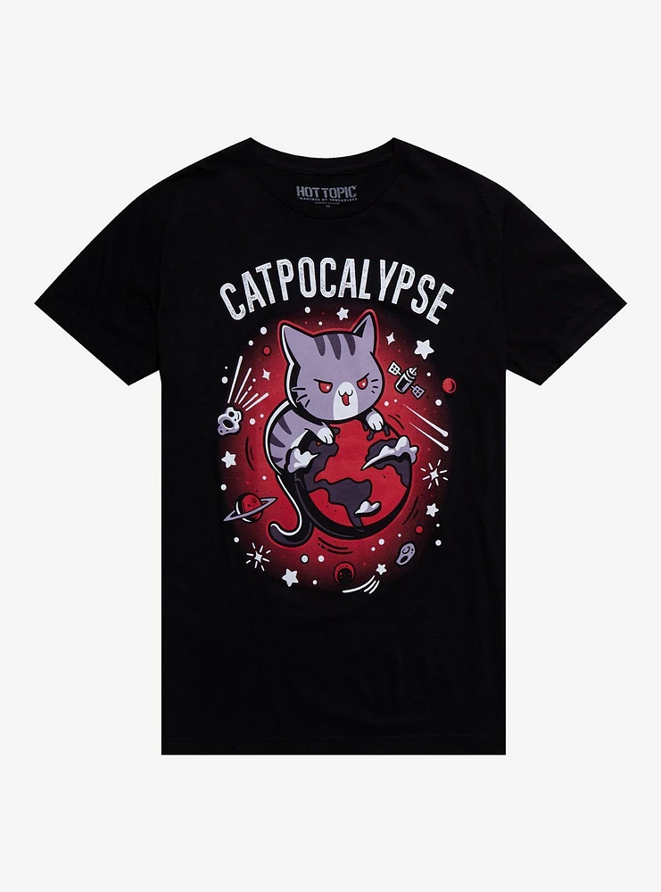 Catpocalypse T-Shirt By Snouleaf