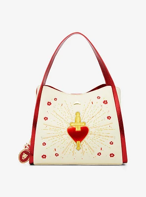 Loungefly Disney Snow White and the Seven Dwarfs Evil Queen Heart Handbag - BoxLunch Exclusive