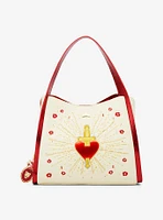 Loungefly Disney Snow White and the Seven Dwarfs Evil Queen Heart Handbag - BoxLunch Exclusive