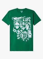 Blink-182 One More Time Green Portrait T-Shirt