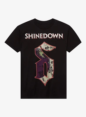 Shinedown Never Goodbye Tour T-Shirt