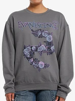 Evanescence Floral Logo Girls Sweatshirt