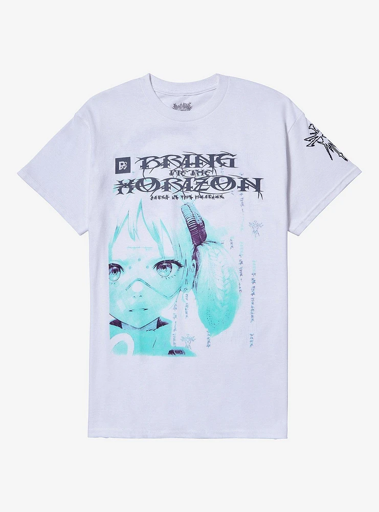 Bring Me The Horizon POST HUMAN: NeX GEn Anime Glitch T-Shirt