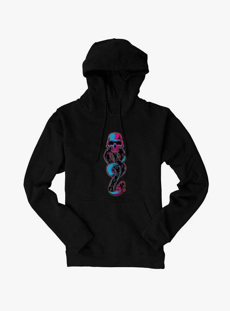 Harry Potter Death Eater Symbol Neon Hoodie