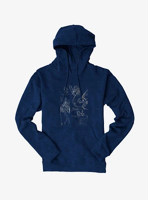 Fantastic Beasts Occamy Sketch Hoodie