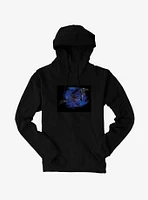 Harry Potter Ravenclaw Logo Outline Black Hoodie