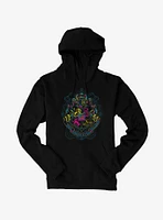 Harry Potter Bright Hogwarts Logo Hoodie