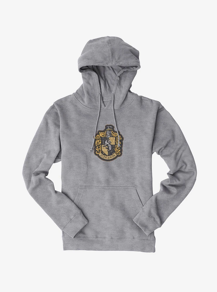 Harry Potter Hufflepuff Coat Of Arms Hoodie