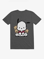 Pochacco Sitting With Friends T-Shirt