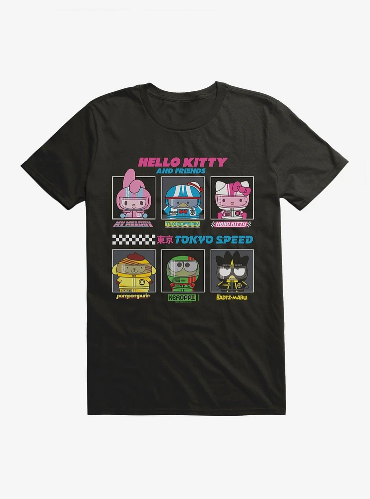 Hello Kitty & Friends Tokyo Speed Lineup T-Shirt