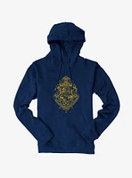 Harry Potter Hogwarts Shield Outline Hoodie