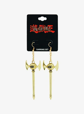 Yu-Gi-Oh! Millennium Rod Drop Earrings