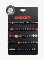 Chucky & Tiffany Quotes Best Friend Bracelet Set