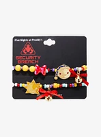 Five Nights At Freddy's: Security Breach Sun & Moon Bell Best Friend Beaded Bracelet Set