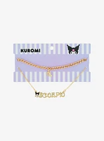 Kuromi Scorpio Bling Layered Necklace