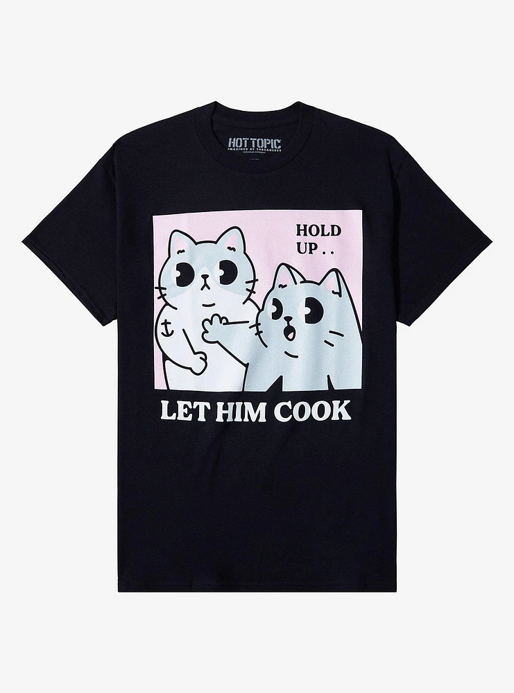 Let Him Cook Cat T-Shirt By Rarpoint