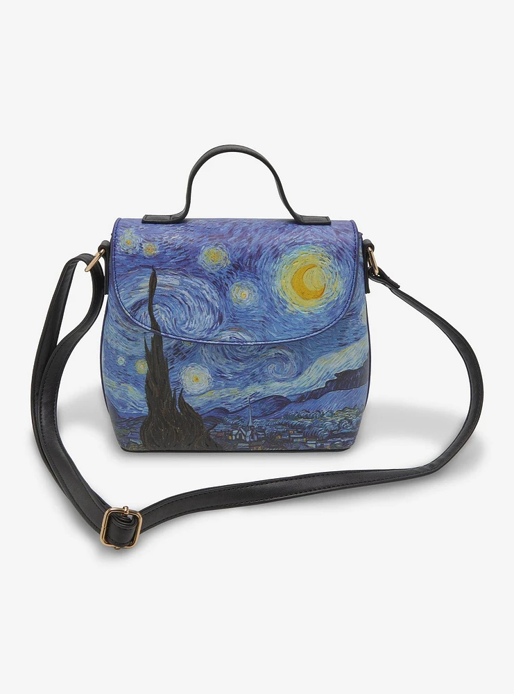 Starry Night By Vincent Van Gogh Crossbody Bag