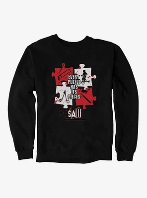 Saw Puzzle Pieces Sweatshirt