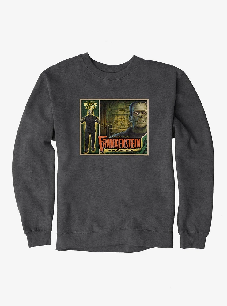 Frankenstein The Man Who Made A Monster Sweatshirt