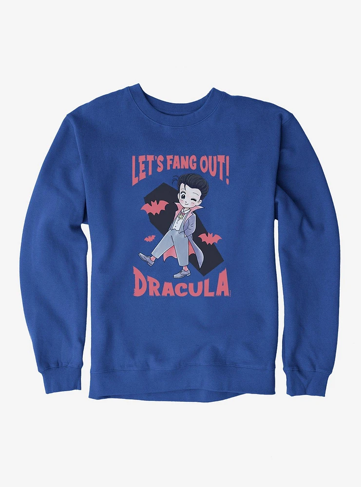 Universal Anime Monsters Fang Out Dracula Sweatshirt