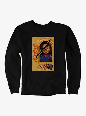 Chucky Doll Box Torn Sweatshirt