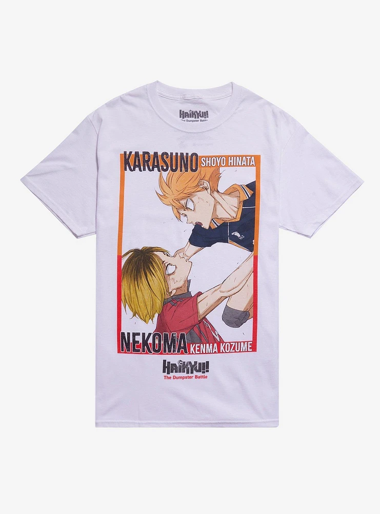 Haikyu!! The Dumpster Battle Duo T-Shirt