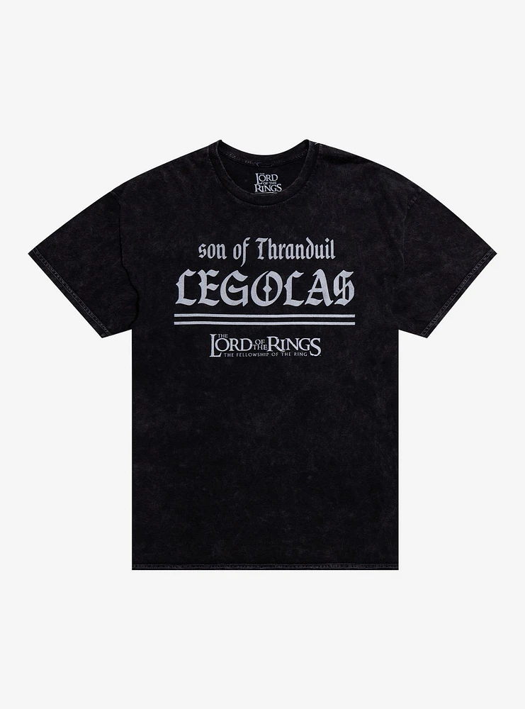 The Lord Of Rings Legolas Mineral Wash T-Shirt