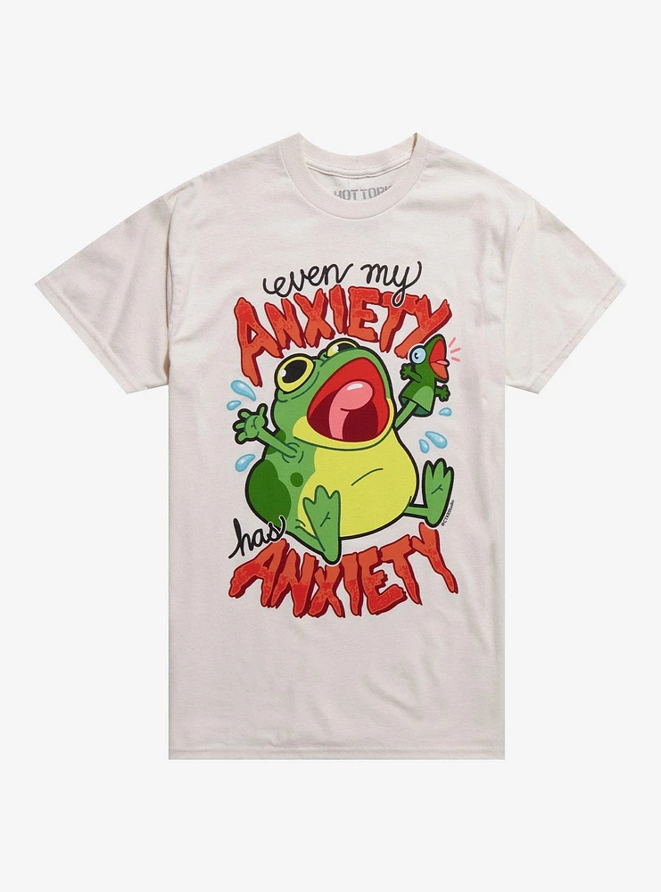 Anxious Frog T-Shirt By CTKR Studio