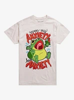 Anxious Frog T-Shirt By CTKR Studio