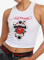 Ed Hardy True Love Rhinestone Girls Tank Top