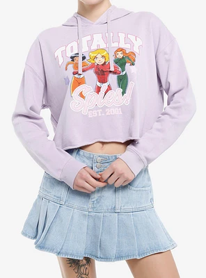 Totally Spies! Girls Crop Hoodie