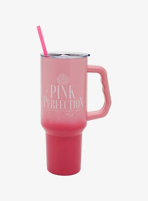 Wicked Glinda Pink Perfection Straw Tumbler with Handle