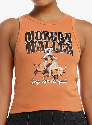 Morgan Wallen Long Live Cowgirls Girls Crop Tank Top